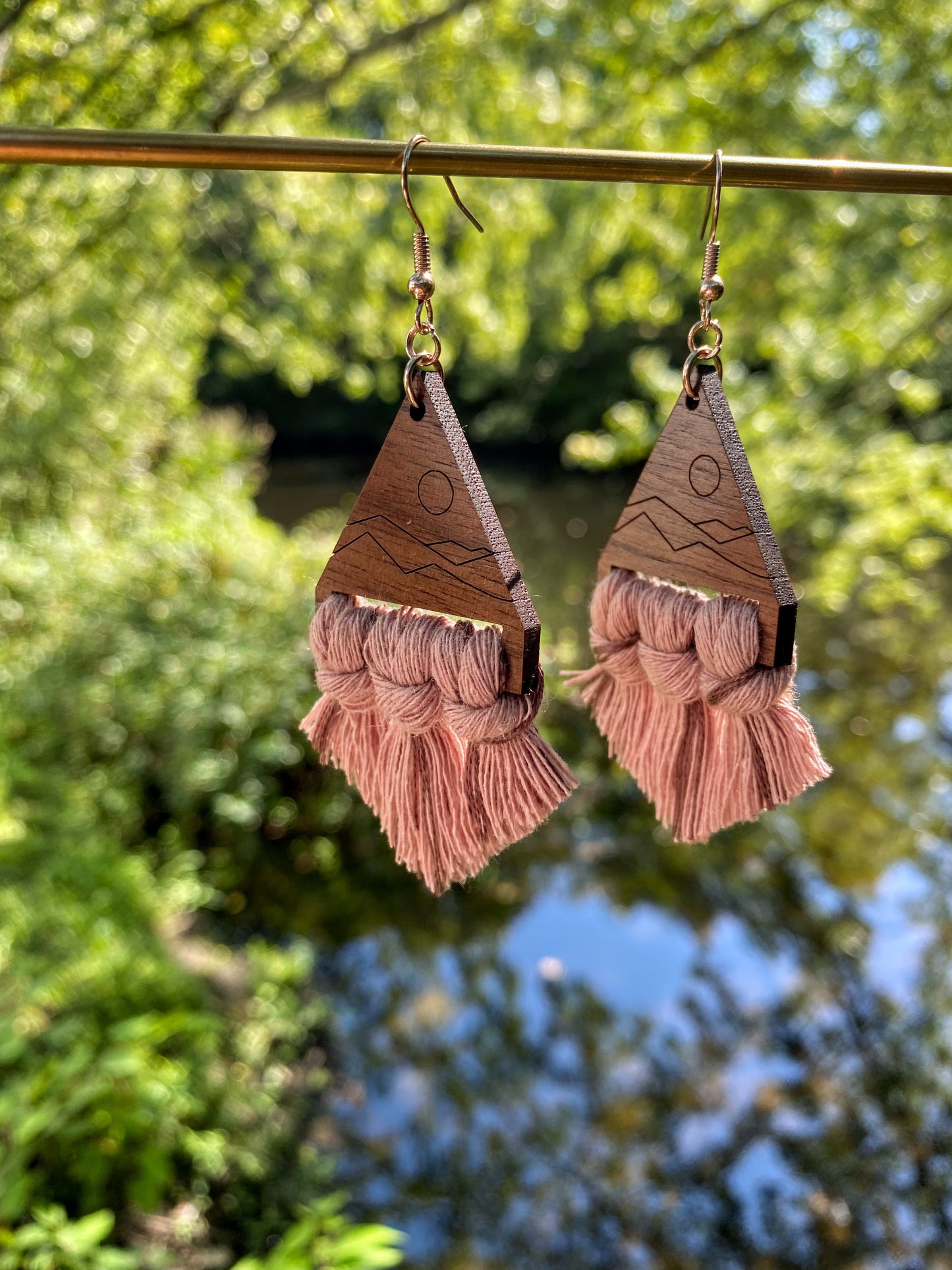 NEW* Mountain Macrame Earrings