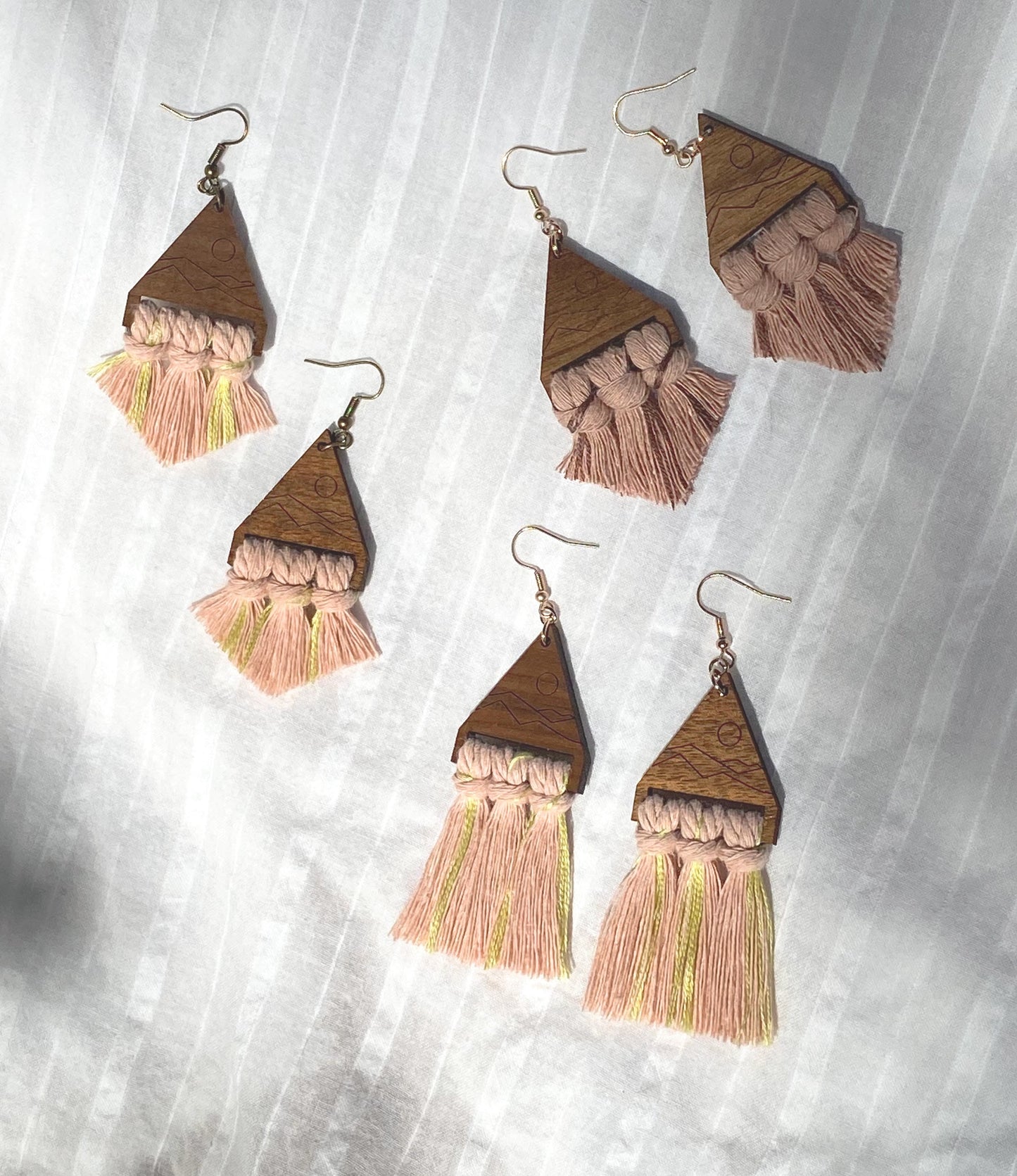 NEW* Mountain Macrame Earrings