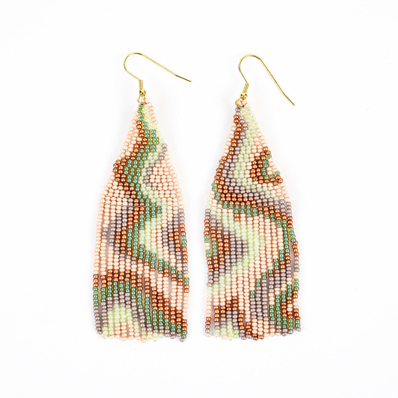 Psychedelic Fringe Earrings