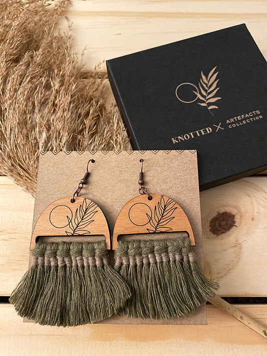 Fauna Earrings - Knotted x Artefacts Collab