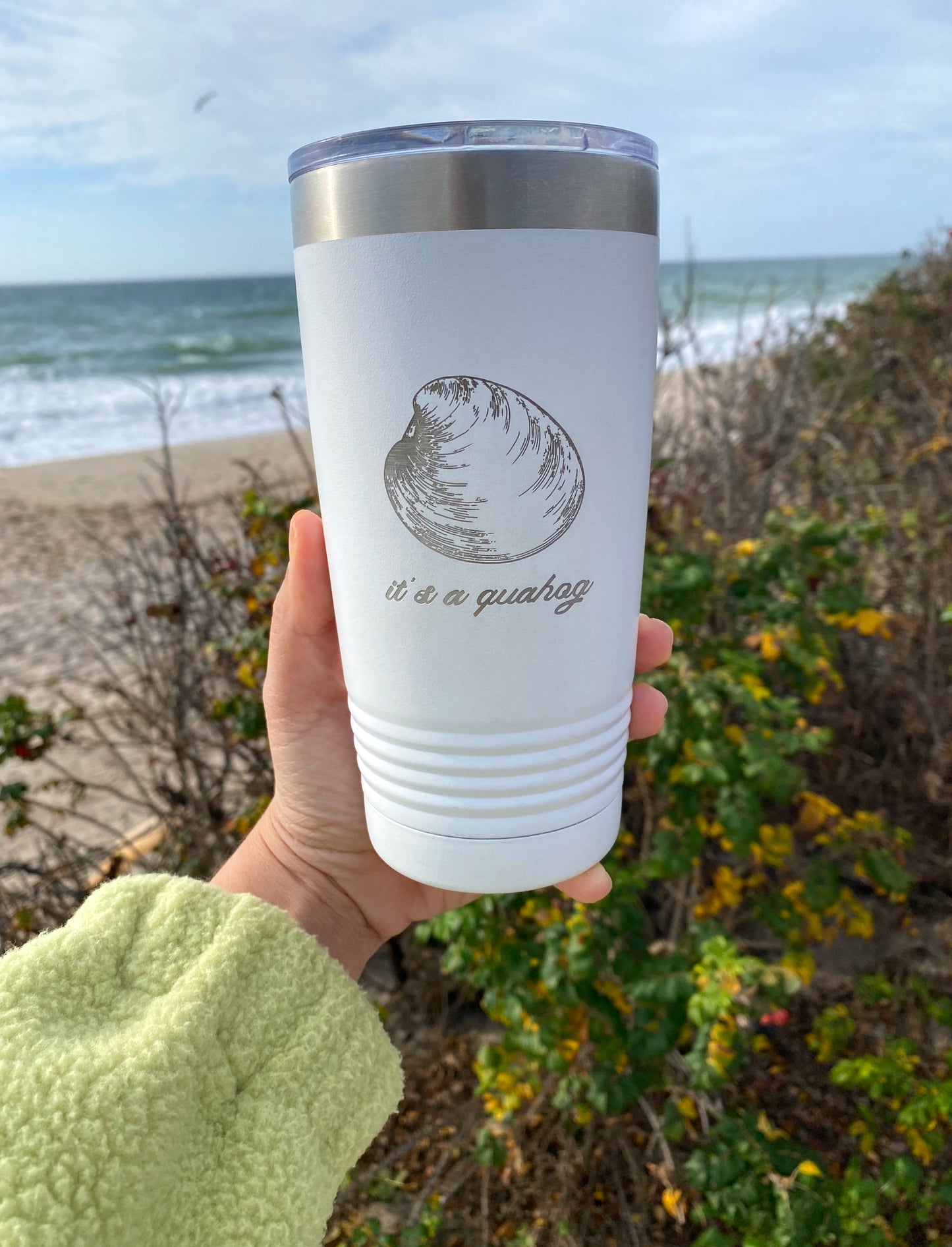 Insulated Tumbler - white 20oz - Choose your design