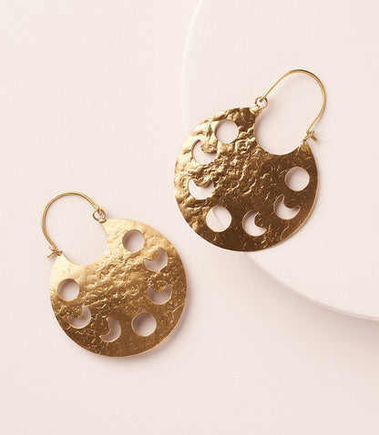 Rajani Indu - Moon Phase Hoop Cutout