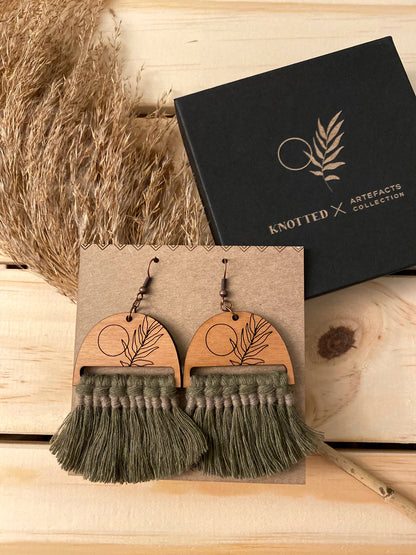 Fauna Earrings - Knotted x Artefacts Collab